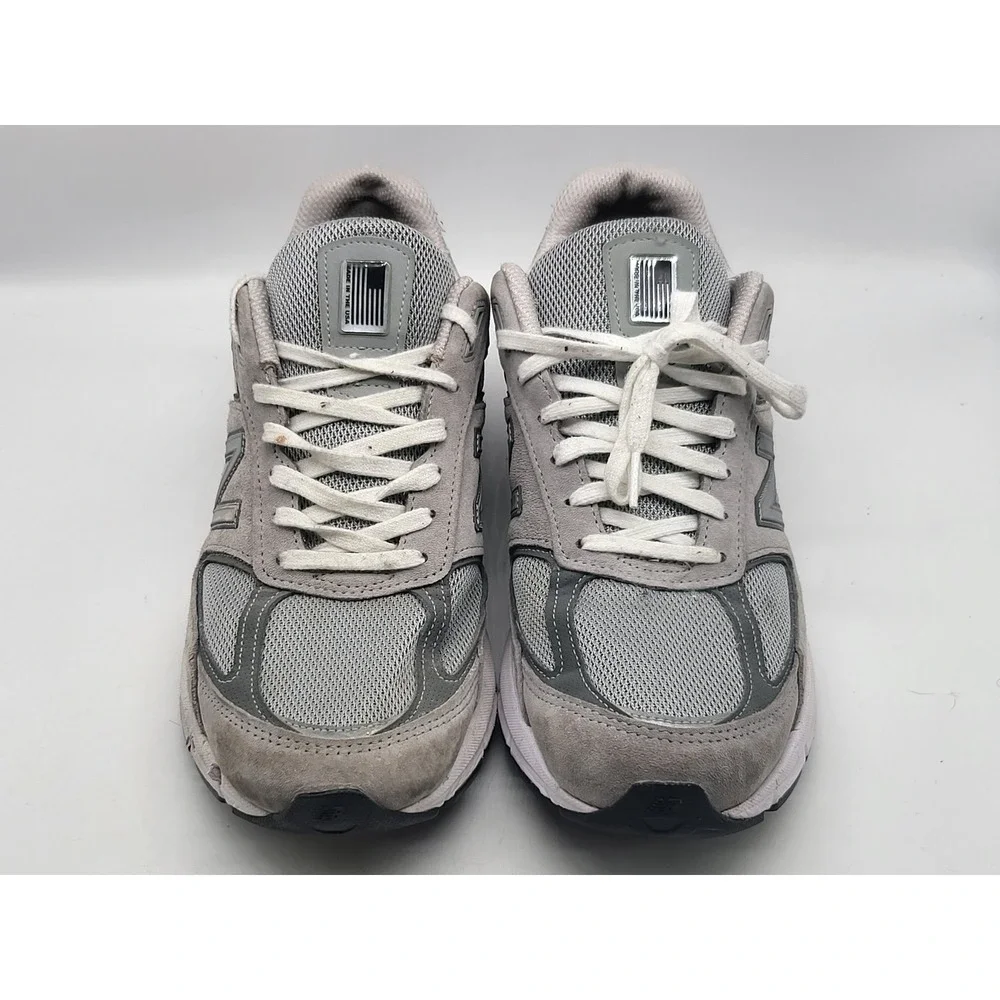 New Balance 990v5 Grey Mens Running Shoes Size‎ 11 M990GL5 Suede Sneakers USA